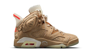 Jordan 6 Retro x Travis Scott 'British Khaki