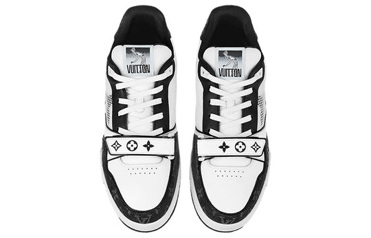 LOUIS VUITTON LV Trainer 'White Black Velcro