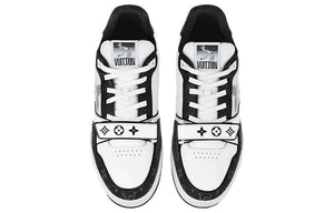 LOUIS VUITTON LV Trainer 'White Black Velcro