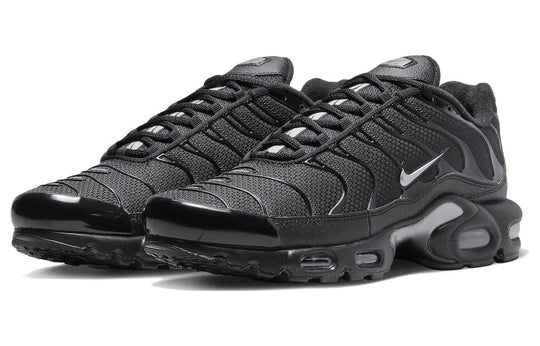 Nike Air Max Plus 'Mini Swoosh - Black Metallic Silver'