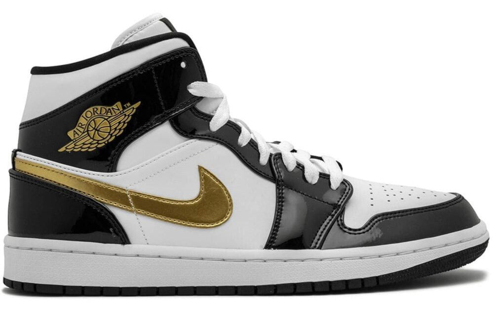 Jordan 1 MID 'Patent Gold