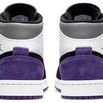 Air Jordan 1 Mid 'Varsity Purple'