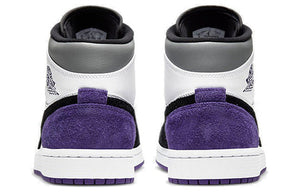 Air Jordan 1 Mid 'Varsity Purple'