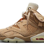 Jordan 6 Retro x Travis Scott 'British Khaki