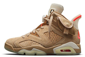 Jordan 6 Retro x Travis Scott 'British Khaki