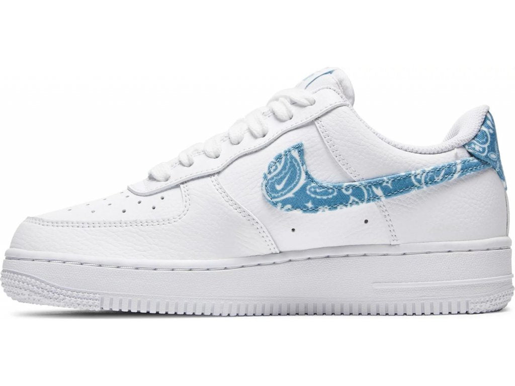 Air Force 1 Low '07 Essential White Worn Blue Paisley