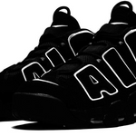 Air More Uptempo Black/White