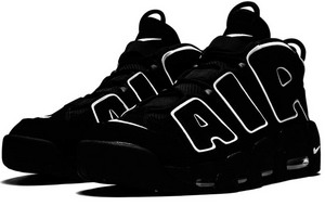 Air More Uptempo Black/White