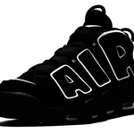 Air More Uptempo Black/White