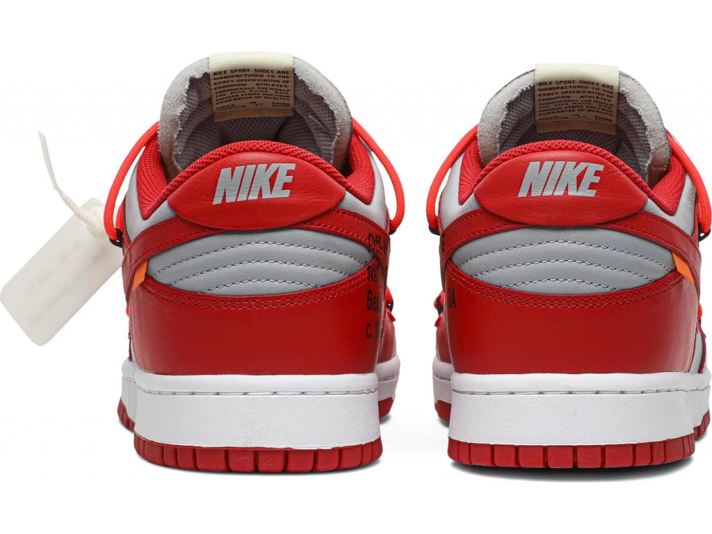 Nike Sb Dunk Low Off White Unversity Red