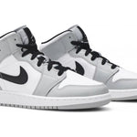 Jordan 1 Mid Light Smoke Grey