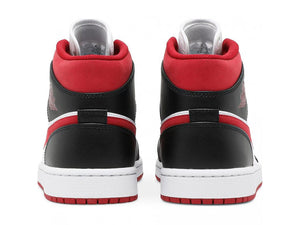 Jordan 1 Mid Gym Red Black White